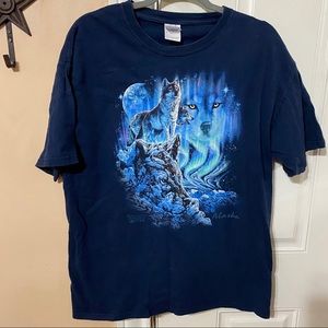 Unisex wild tshirt size large